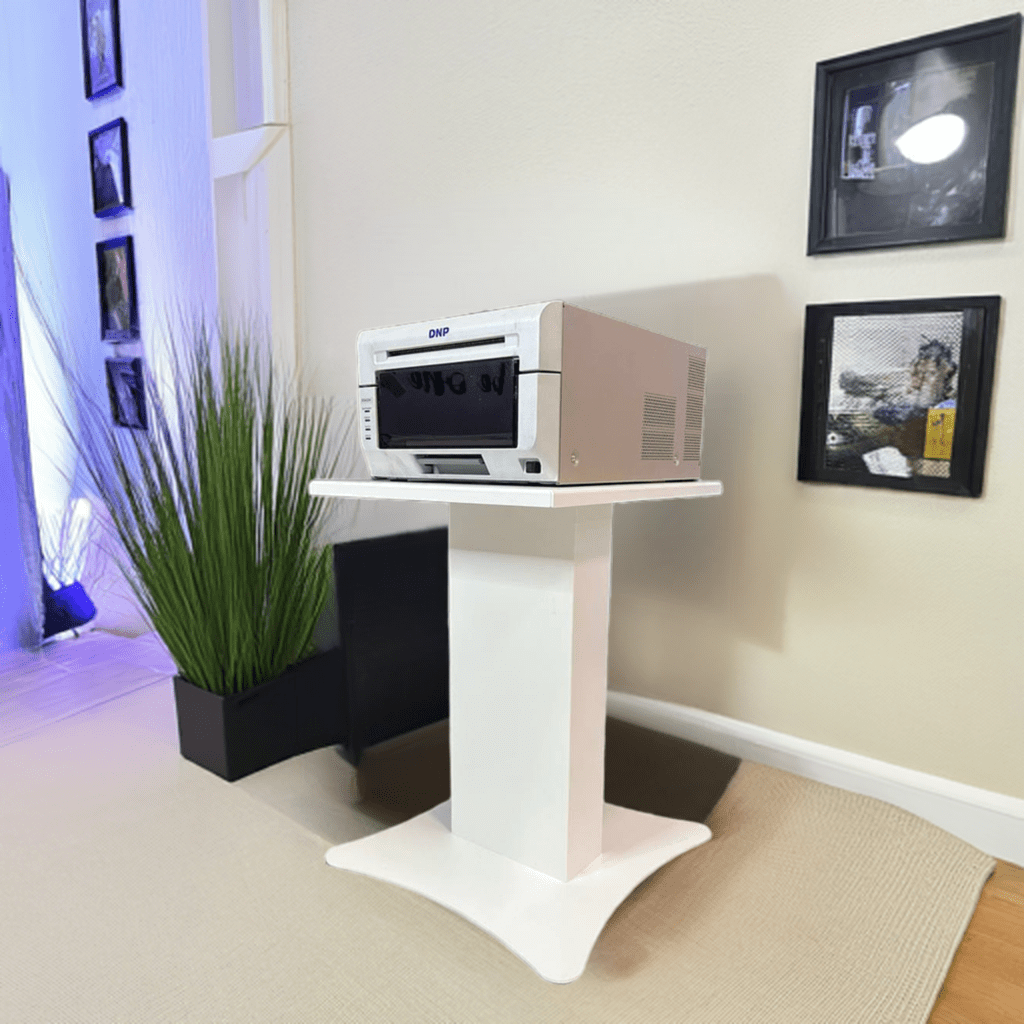 Photo Booth Printer Stand - Keep Your Prints Organized and Accessible