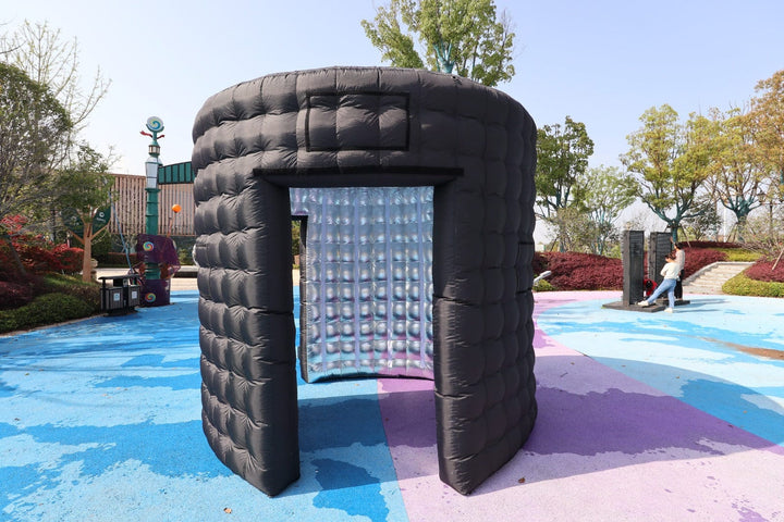 360° Photo Booth Enclosure with Inflatable LED Lighting – Create an Unforgettable 360 Experience