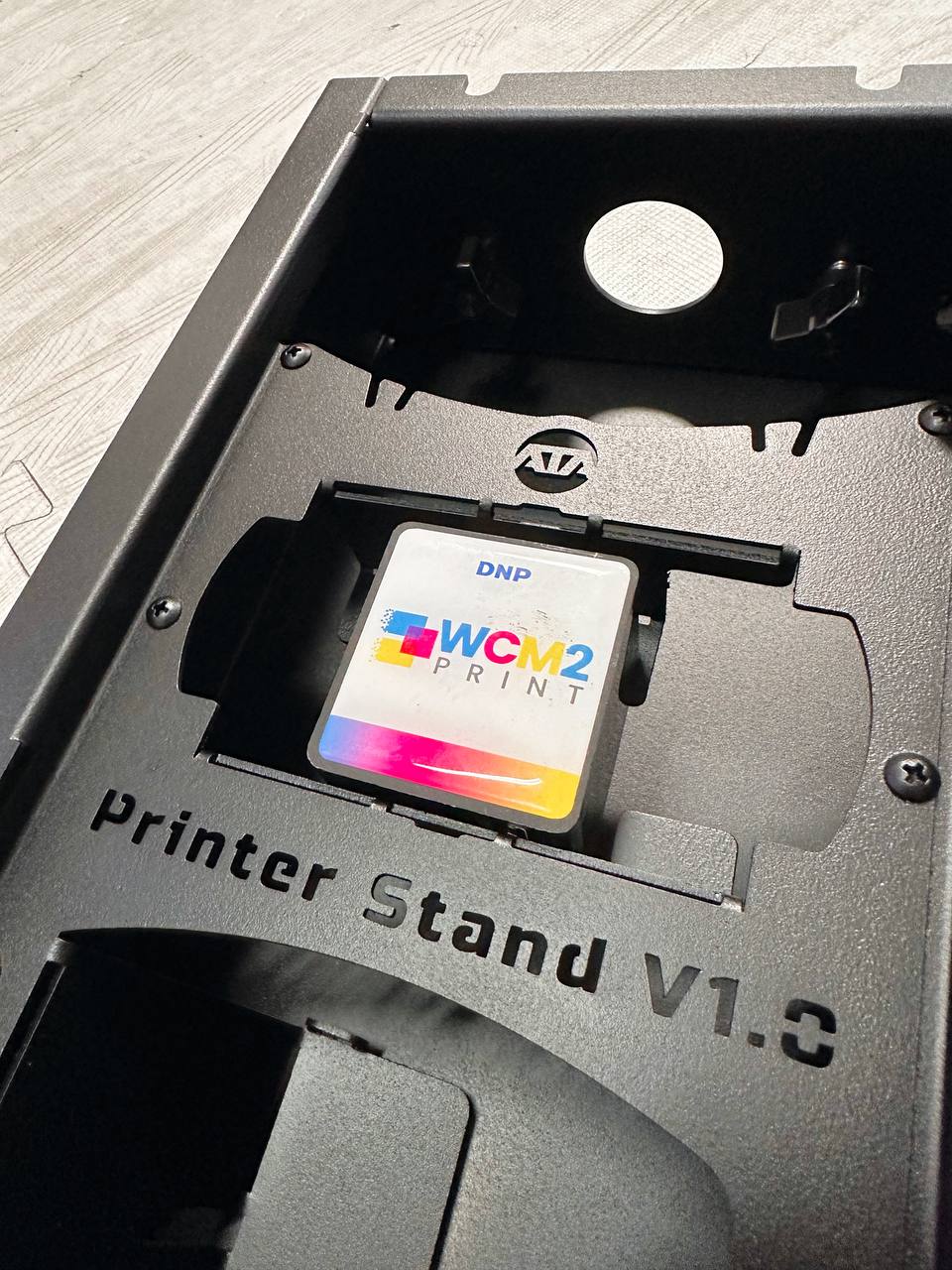 Photo Booth Printer Stand - Keep Your Prints Organized and Accessible