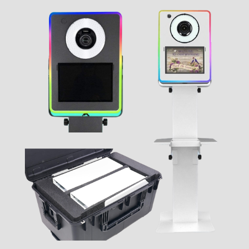 Lumia M Basic photo booth DIY shell with synchronized RGB LED edges