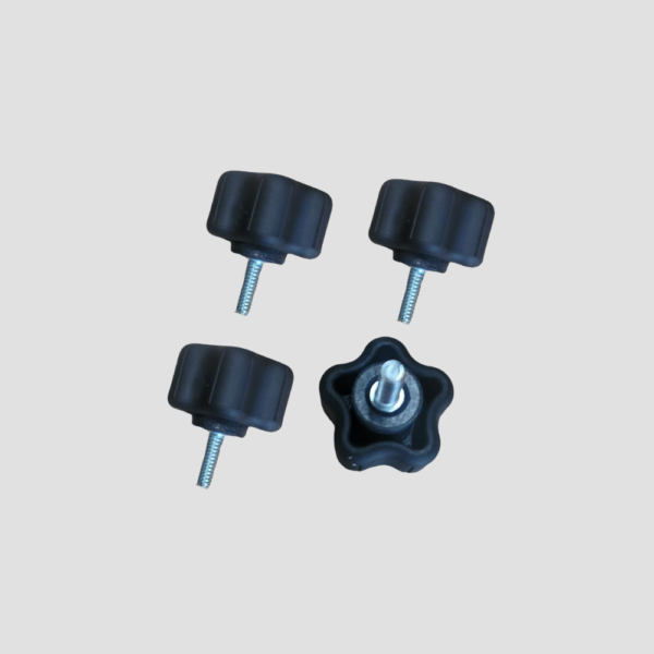 Non-Slip Rubber Grip Photo Booth Knobs - 4 Pack